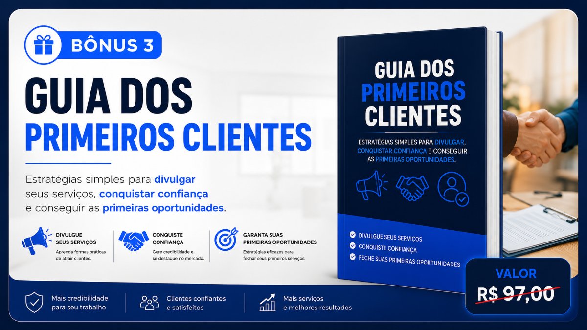 Bônus 3 - Guia dos Primeiros Clientes